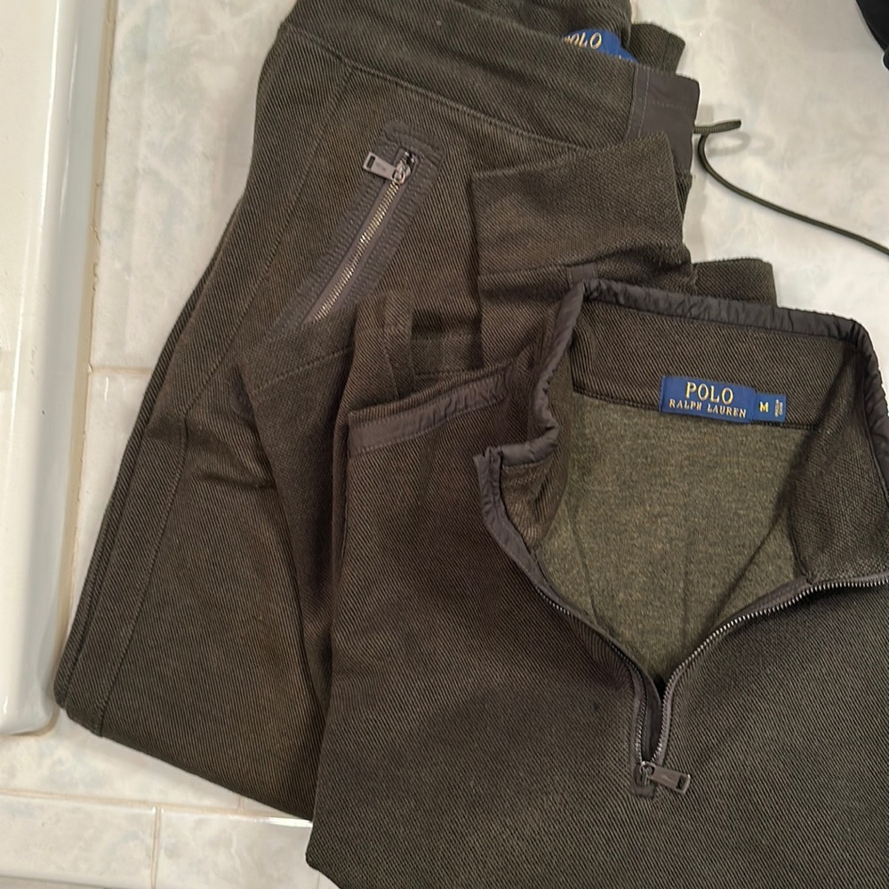 Polo sweater 1/2 Zip set